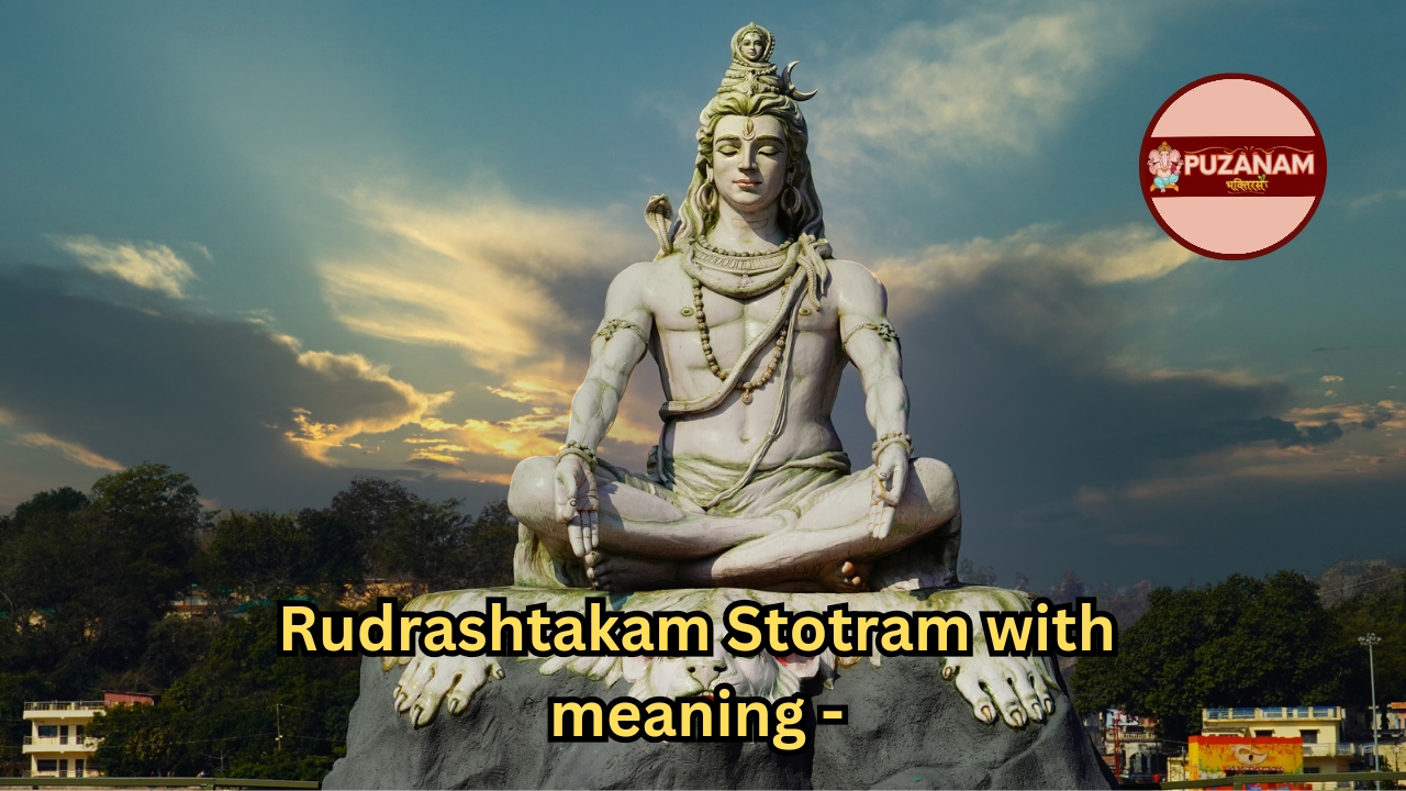 Rudrashtakam Stotram with meaning -