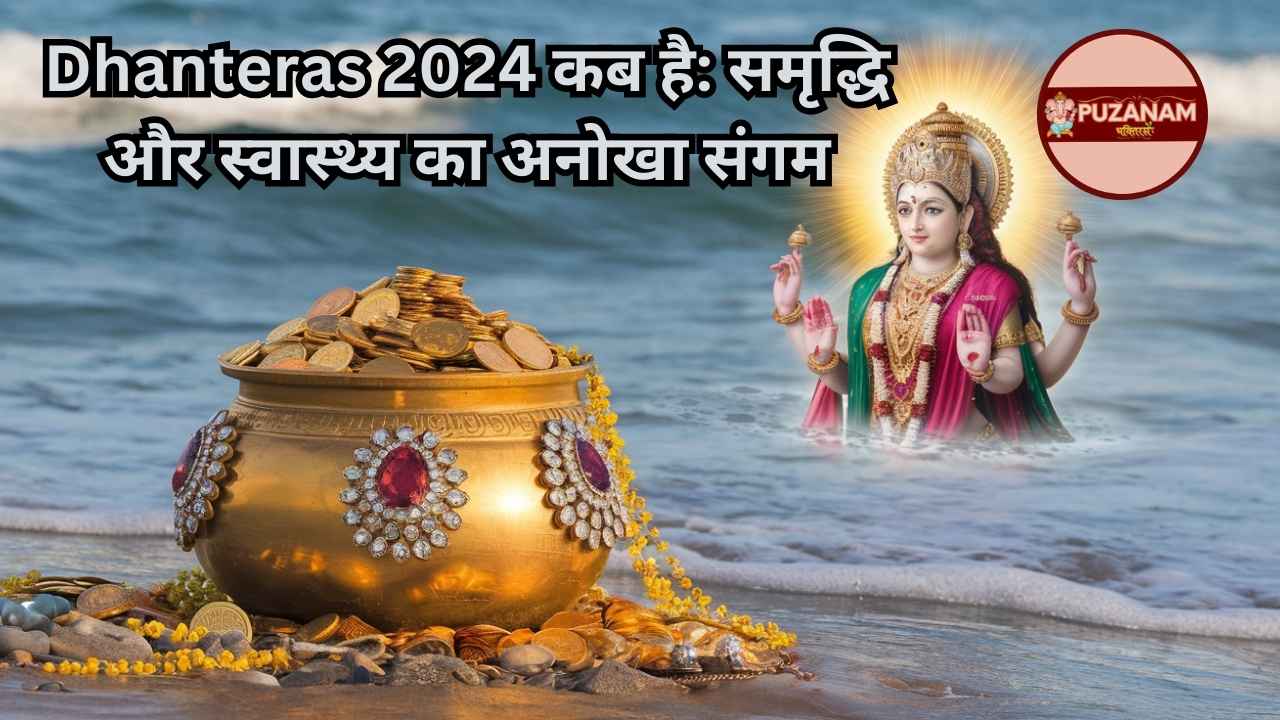 Dhanteras 2024 कब है: समृद्धि और स्वास्थ्य का अनोखा संगम