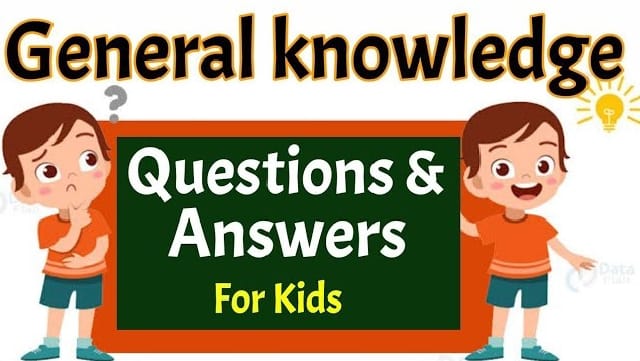 GK questions for kids