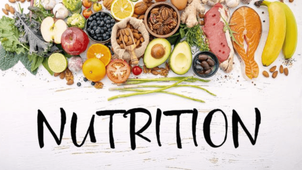 Nutrition Chart for Kids